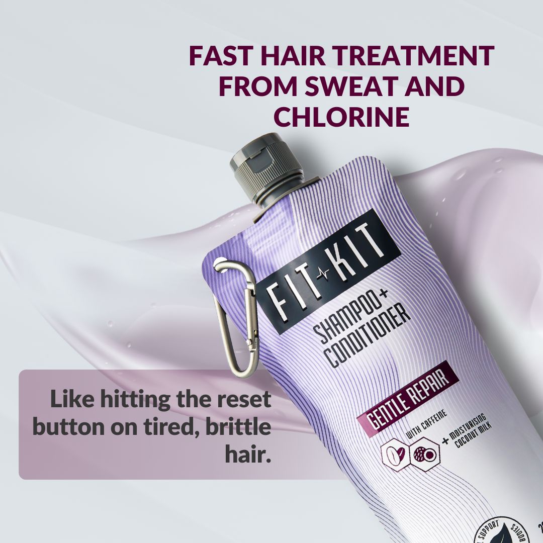 Gentle Repair Shampoo + Conditioner Health & Beauty Fit Kit Bodycare