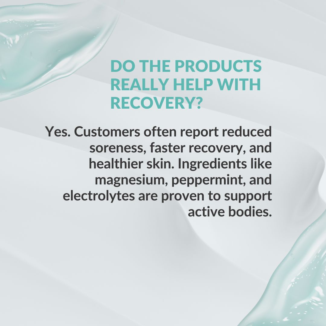 Post Exercise Recovery Kit Health & Beauty Fit Kit Bodycare