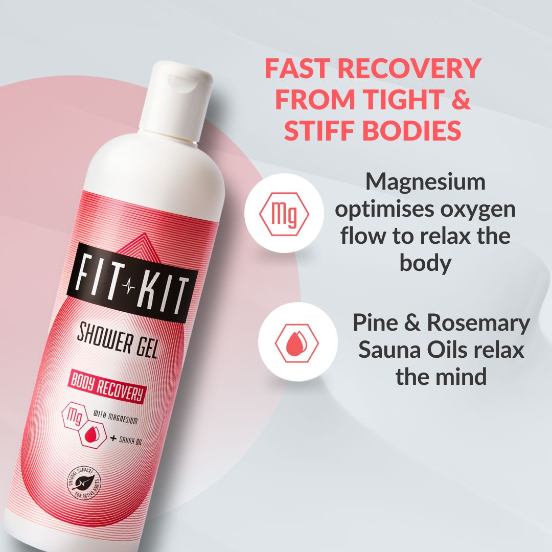 Body Recovery Shower Gel 500ml Health & Beauty Fit Kit Bodycare