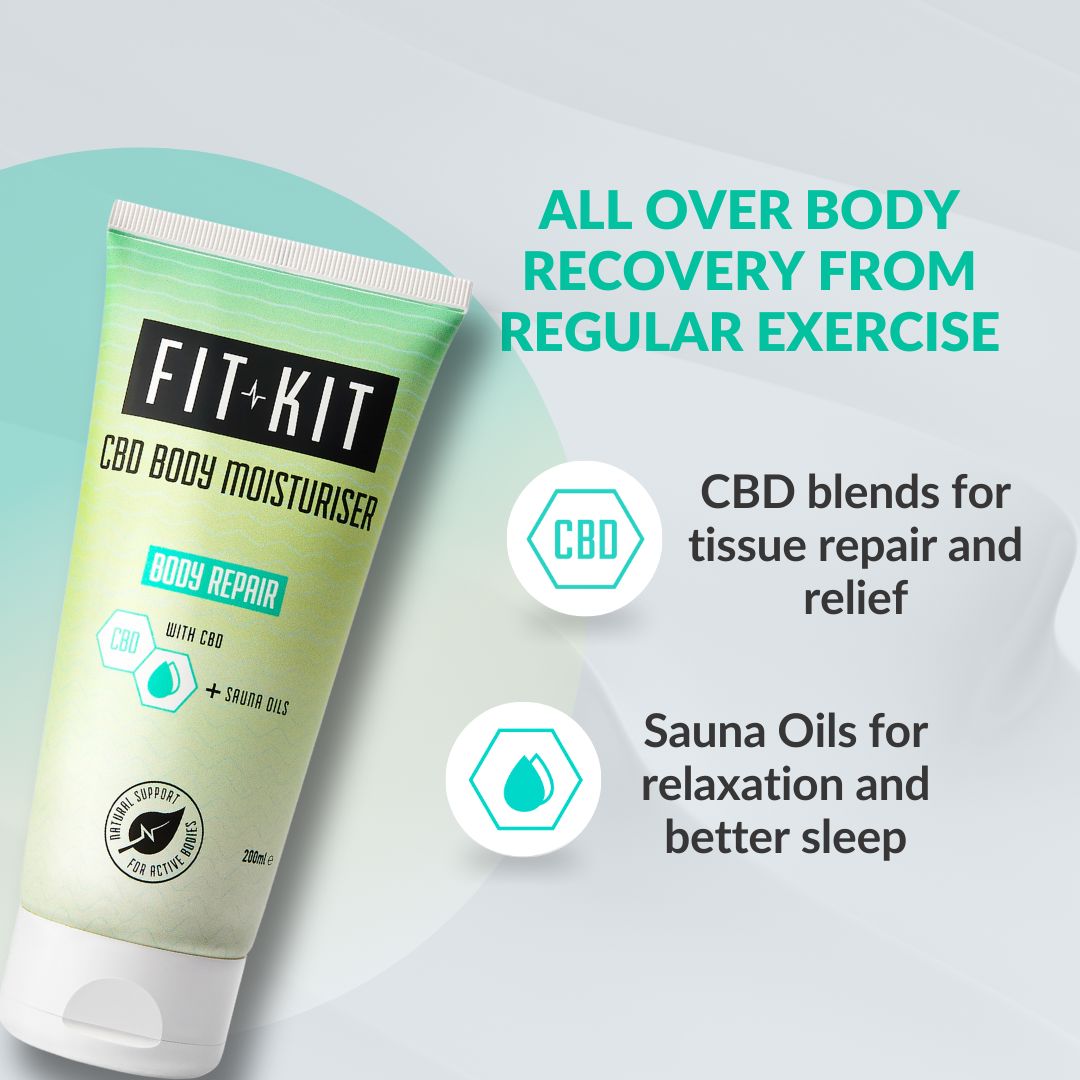 Body Repair CBD Body Moisturiser Health & Beauty Fit Kit Bodycare