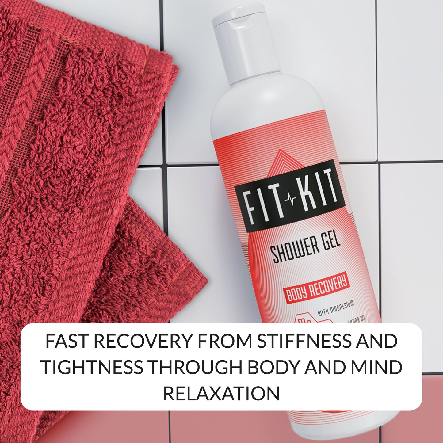 Body Recovery Shower Gel 500ml Fit Kit Bodycare