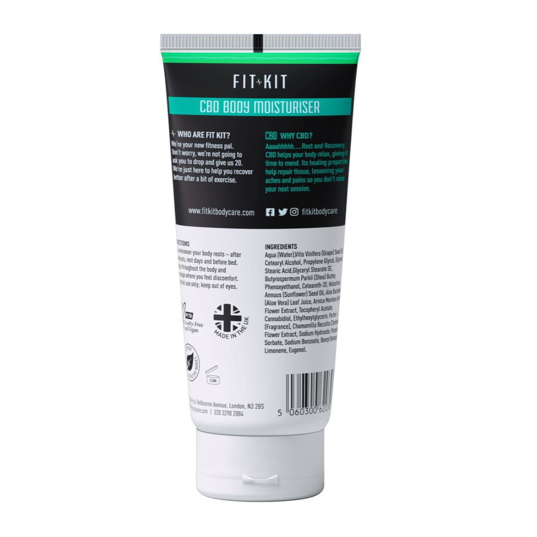 Body Repair CBD Body Moisturiser Fit Kit Bodycare