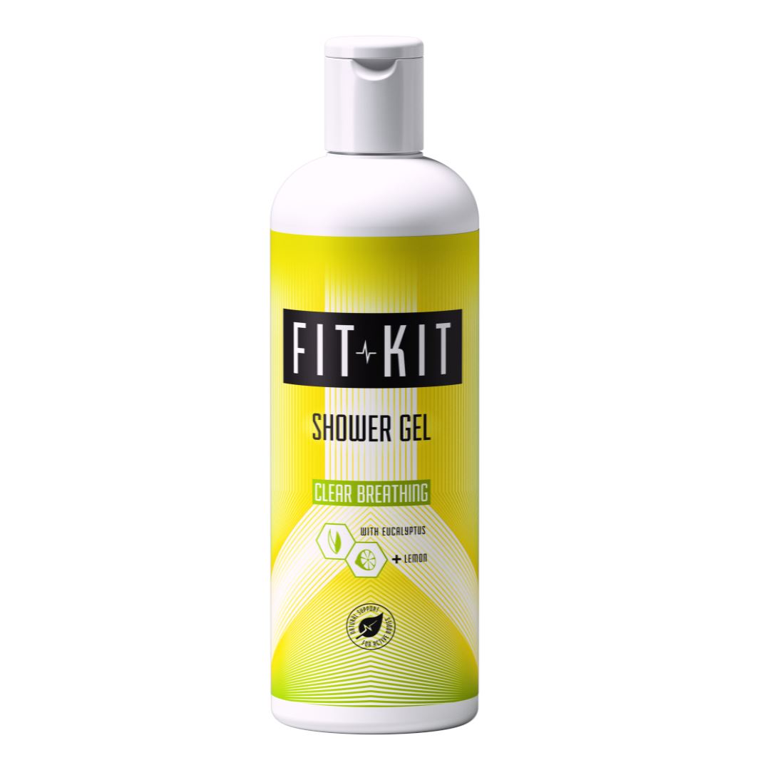 Clear Breathing Shower Gel 500ml Fit Kit Bodycare