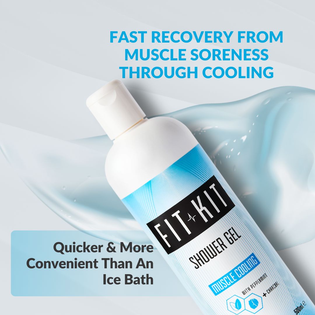 Muscle Cooling Shower Gel 500ml Health & Beauty Fit Kit Bodycare 