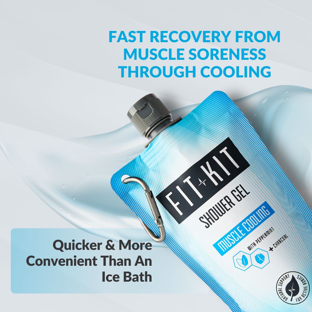 Muscle Cooling Shower Gel Health & Beauty Fit Kit Bodycare 