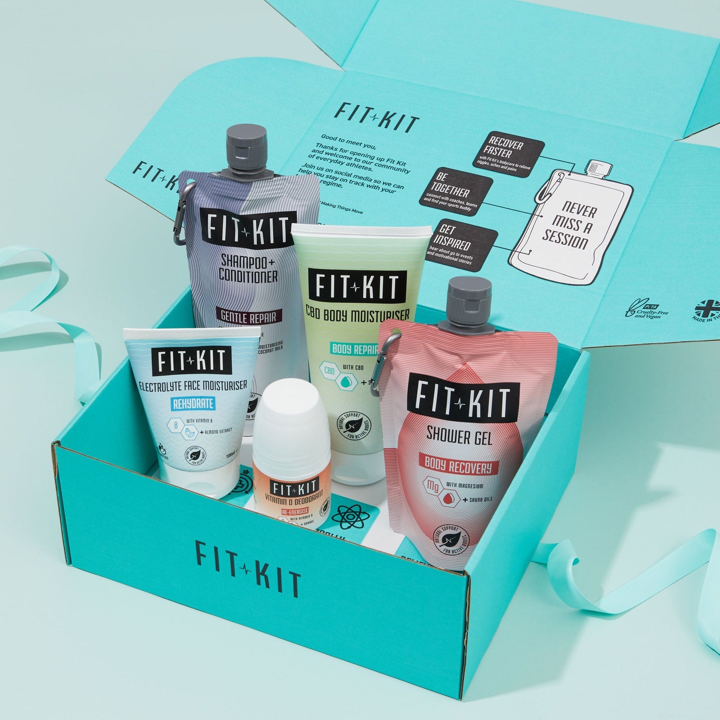 Post Exercise Recovery Kit - Gift Set Health & Beauty Fit Kit Bodycare 