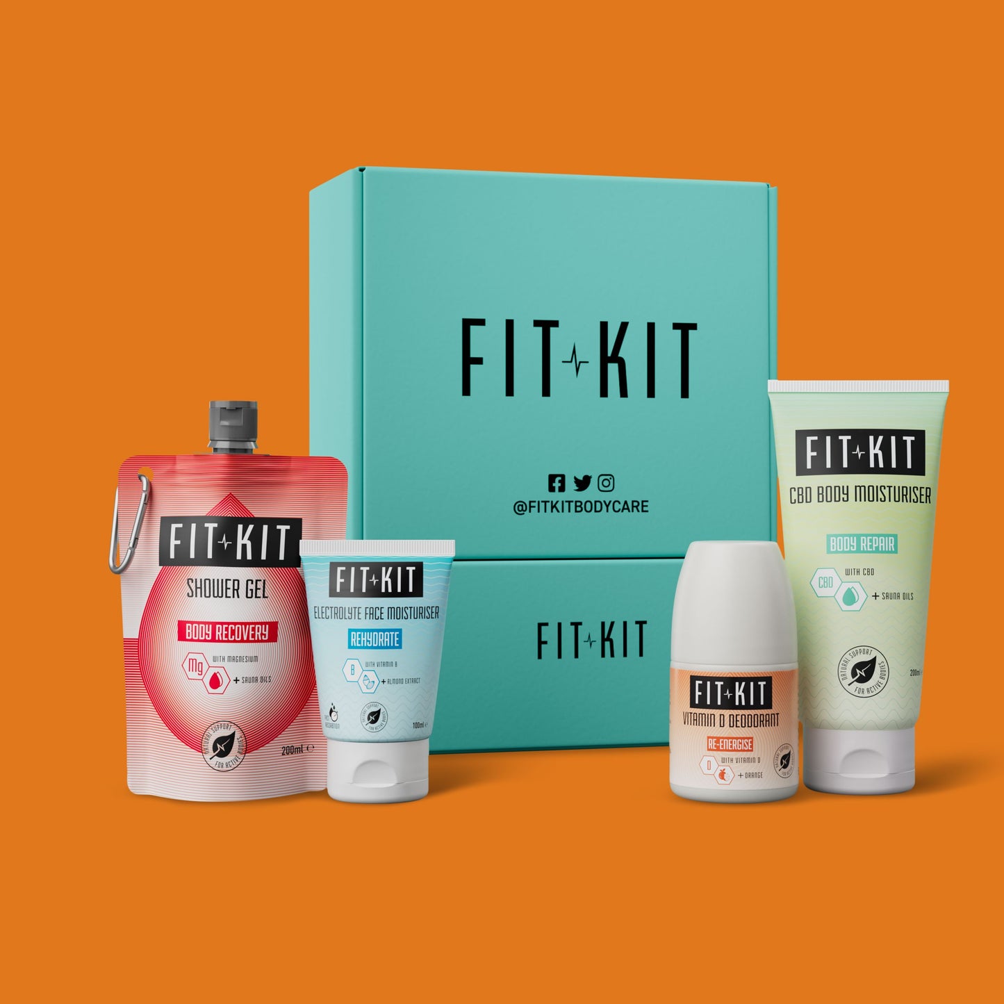 Post Exercise Recovery Kit Health & Beauty Fit Kit Bodycare 