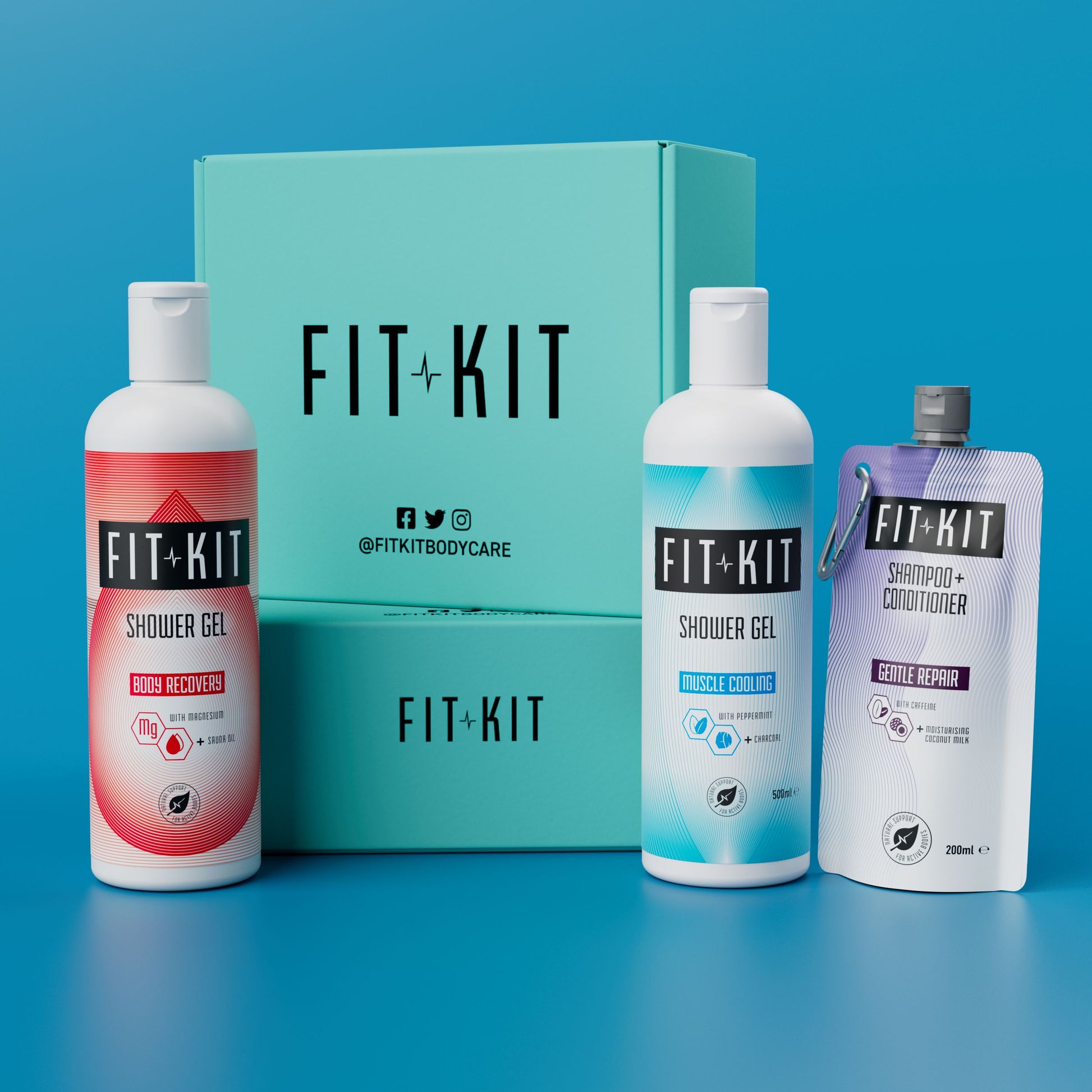 Power Shower Kit - Gift Health & Beauty Fit Kit Bodycare 