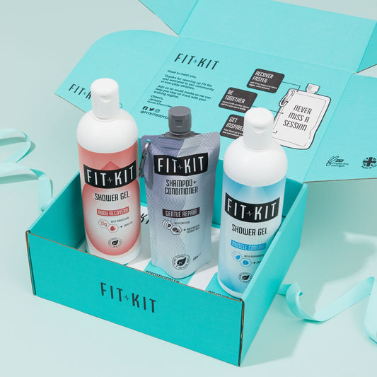 Power Shower Kit - Gift Set Health & Beauty Fit Kit Bodycare 