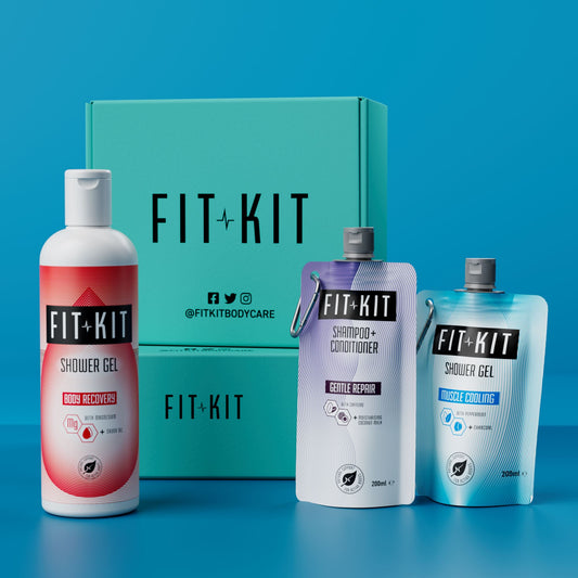 Fit Lab Kit Workout Recovery Toiletry Bundles from Fit Kit Bodycare